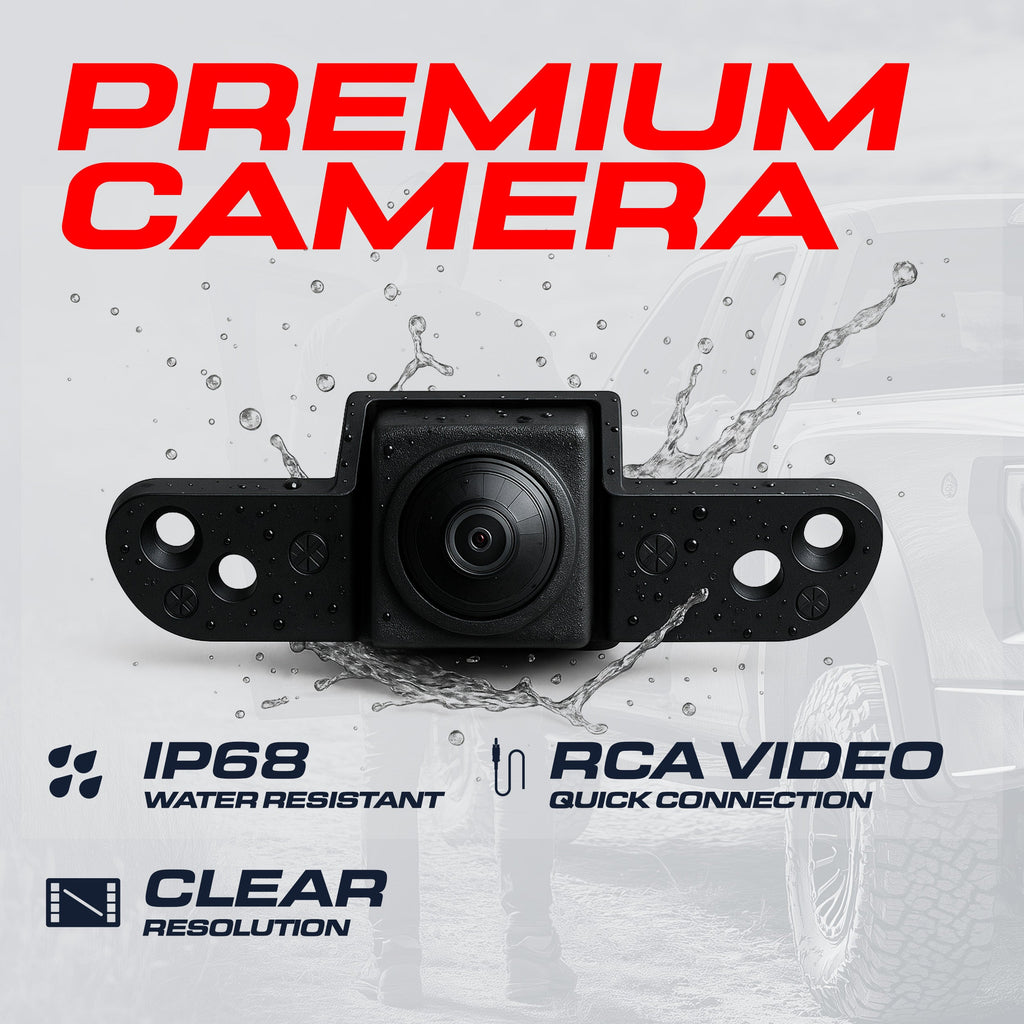 Chevrolet Silverado / GMC Sierra (2007-2014) Chrome Replacement Tailgate Handle with Backup Camera
