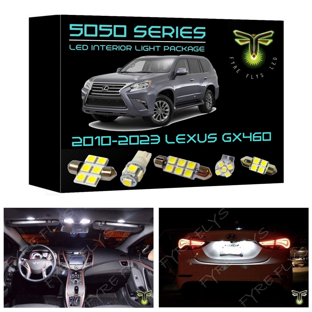2010-2023 Lexus GX460 LED interior light kit 5050 Series