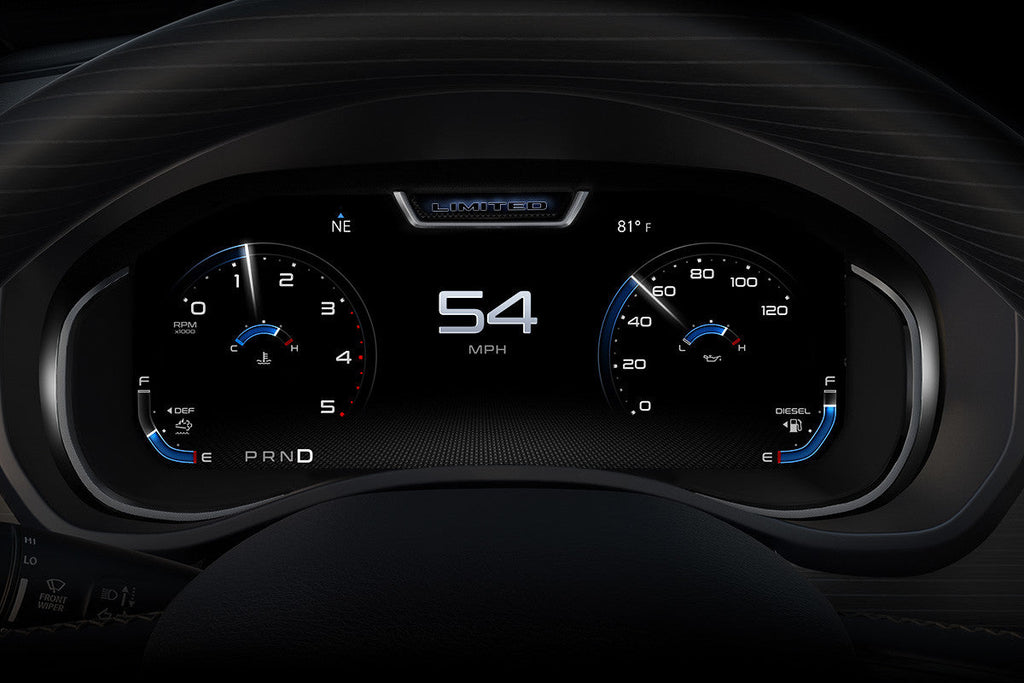 2019–2024 RAM 2500 / 3500 OEM 12″ Digital Cluster Retrofit Kit (Plug & Play)